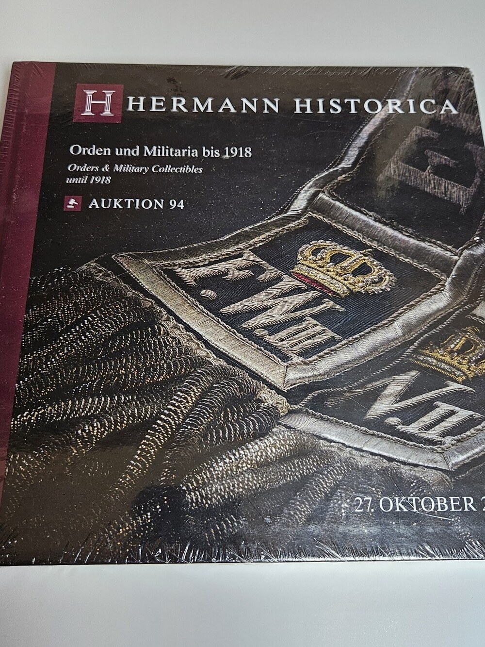 Hermann Historica Auction Catalog 94 Orders Military Collectibles Oct 27 2022